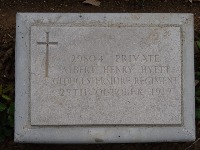 Struma Military Cemetery - Hyett, Albert Henry